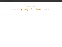 Tablet Screenshot of caitlynmichelle.com